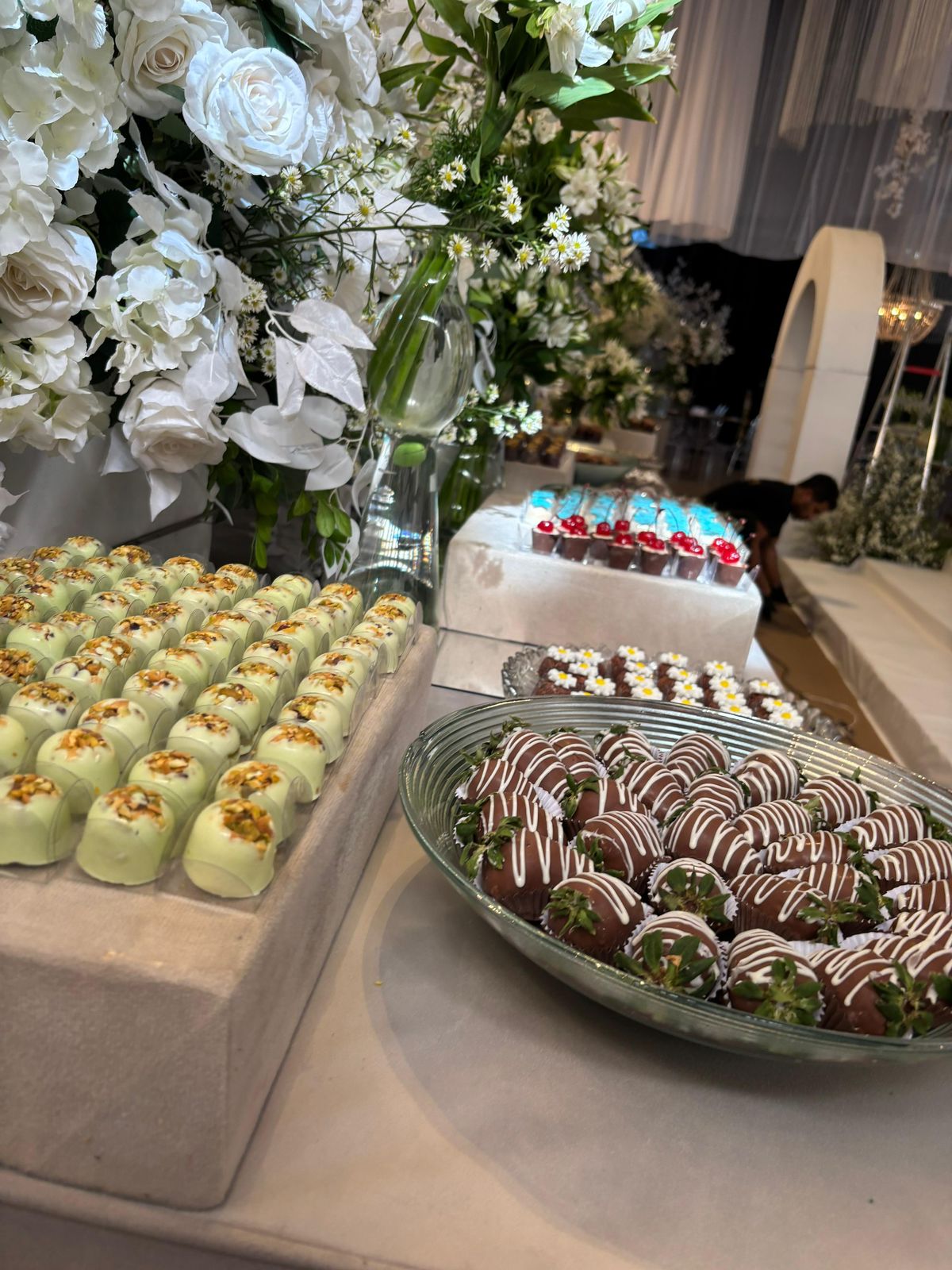 Mesa de doces para evento